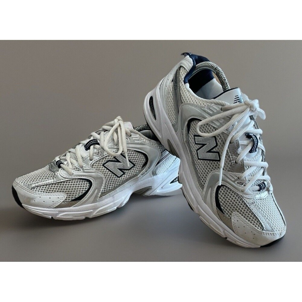 New Balance 530 MR530SG White Silver Dad Sneakers Running Shoe Mens 7.5 Women 9